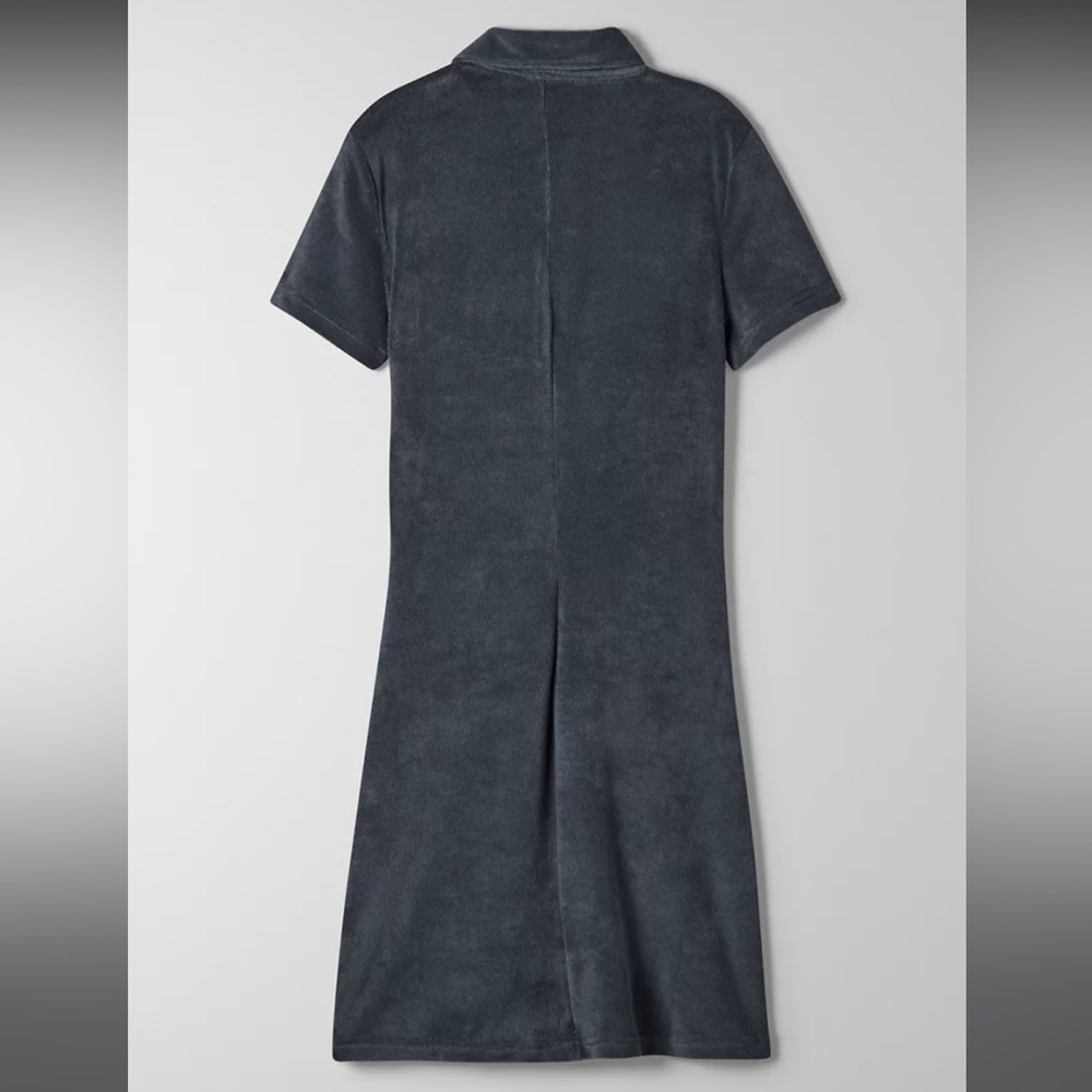 Aritzia Tna Crest Terry Polo Dress Yale Tennis Mini D… Gem